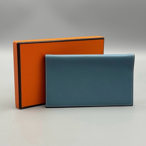 Hermes Handbags - Hermes Vision ll Blue Simple Agenda Cover
